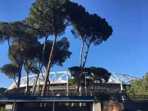 evenement sportif stade rome